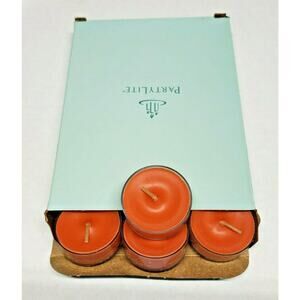 Vintage Partylite Tealight 12 Candles NOS "Safari Sunset" p1f/v04355